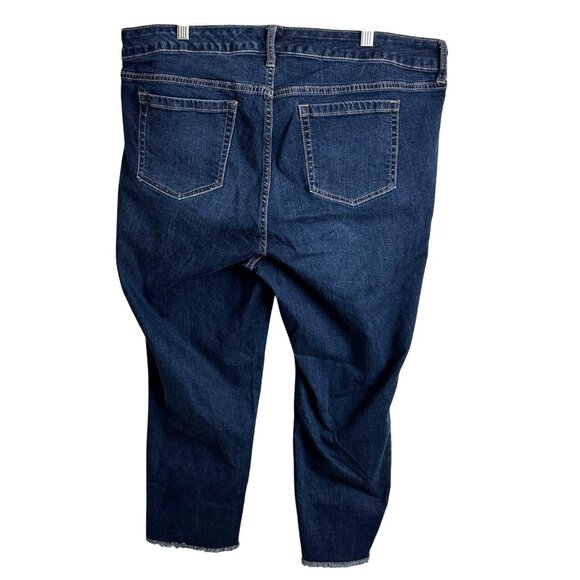 Torrid FeelTheFit Crop Boyfriend Vintage Stretch Jeans Size 20 - Picture 7 of 13